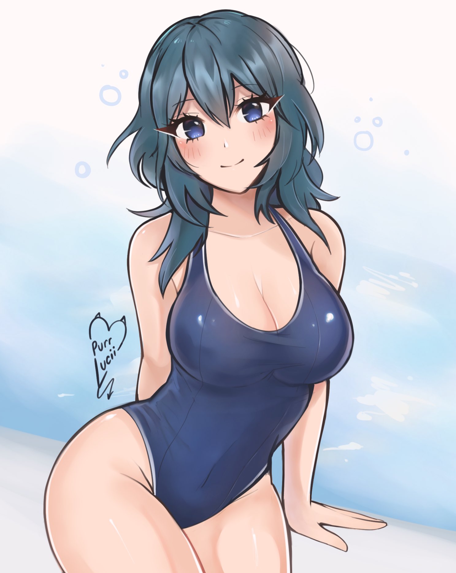 1girl 1girl 1girl 매혹적인 대체_의상 아티스트_이름 bare_legs bare_shoulders 큰_가슴 큰_가슴 비키니 blue_bikini blue_eyes blue_one-piece_bikini byleth_(female)_(fire_emblem) byleth_(fire_emblem) byleth_(fire_emblem)_(female) 분열 female_only fire_emblem fire_emblem:_ three_houses high _res 미디엄_헤어 닌텐도 원피스_비키니 퍼르루치 수영복 청록색 머리