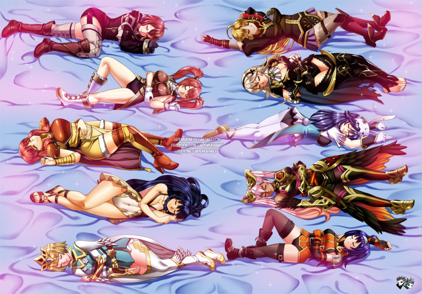 10girls alluring Bunny_ears Bunny_girl Bunnysuit celica_(fire_emblem) clarisse_(fire_emblem) corrin_(fire_emblem) corrin_(fire_emblem)_(female) easter female_only fire_emblem fire_emblem:_new_mystery_of_the_emblem fire_emblem:_path_of_radiance fire_emblem:_radiant_dawn fire_emblem :_the_sacred_stones fire_emblem_awakening fire_emblem_echoes:_shadows_of_valentia fire_emblem_fates fire_emblem_gaiden fire_emblem_heroes fjorm_(fire_emblem ) group_sleeping inner_thighs jadenkaiba laevatein_(fire_emblem) lucina lucina_(fire_emblem) lucina_(spring)_(fire_emblem) mae_(fire_emblem) manakete mia_(fire_emblem) morgan_(fire_emblem) morgan_(fire_emblem)_(female) multiple_girls nintendo 팬티 short_shorts 반바지 수면 잠자는 미소 source_request tana_(fire_emblem) tana_(여름)_(fire_emblem) yellow_shorts